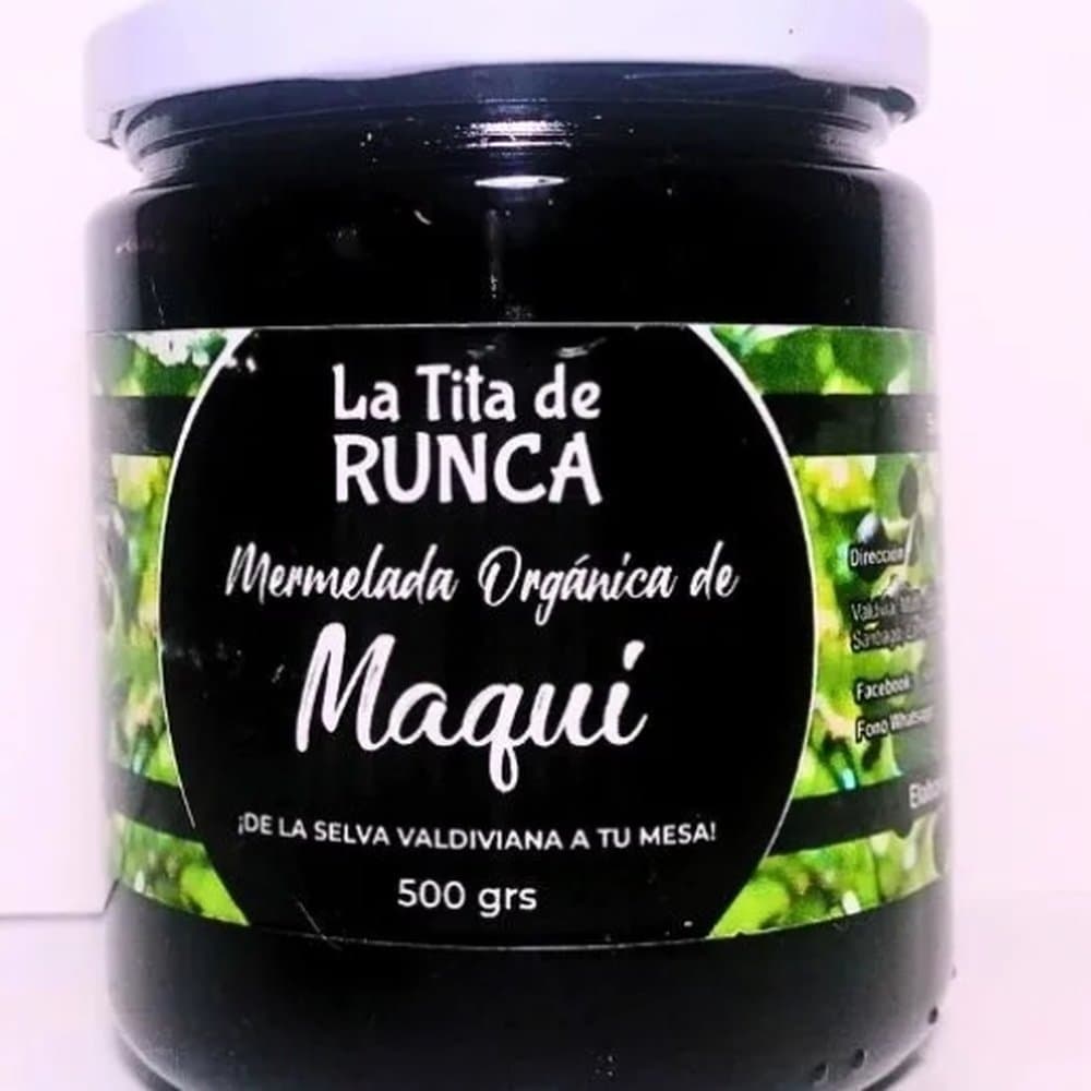 Mermelada de Maqui — Mermelada Orgánica de Maqui